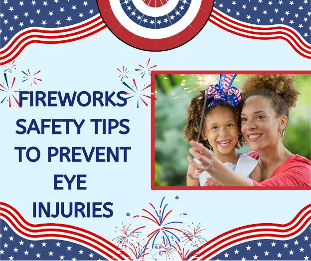 woman and child hold firework
